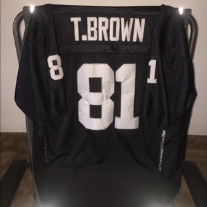 Authentic Mitchell & Ness Raiders Jersey Tim Brown